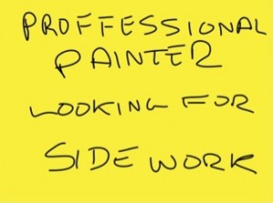 professional painters note